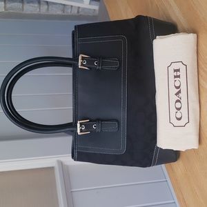 Coach Black Tote Bag